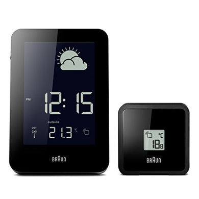 Braun Stazione Meteo con unità Esterna Radio Controlled Altro, Nero nero - Ilgrandebazar