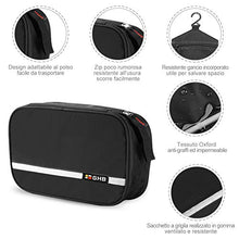 Carica l&#39;immagine nel visualizzatore di Gallery, GHB Beauty Case da Viaggio Borsa Toilette Cosmetico Bag Impemeabile Nero