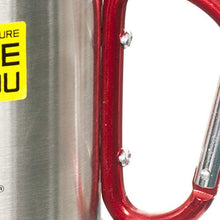 Carica l'immagine nel visualizzatore di Gallery, Trespass - Bruski - Tazza da Viaggio con Moschettone N/A, Argento