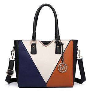 Miss Lulu Nuova Moda Elegante Borsa in Pelle PU Donna Borse a Marrone Ilgrandebazar