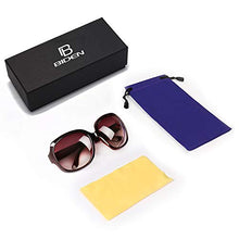 Carica l&#39;immagine nel visualizzatore di Gallery, B BIDEN Occhiali Da Sole Donna Scatola Grande Moda Tea - Ilgrandebazar