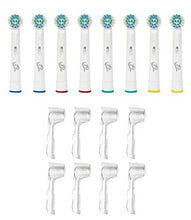 Carica l'immagine nel visualizzatore di Gallery, 8 Testine di Ricambio Oral B Compatibili Precision Clean Generiche 3AG + 8...