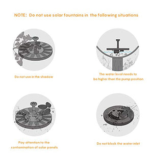Ulikey Pompa Solare per Fontana, Fontana Energia - Fontana...