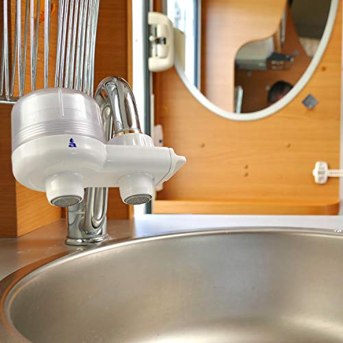 Filtro Acqua Aquasan Aquacompact + 3 Cartucce Ricambio | Depurazione Microfiltrazione | Per Rubinetto - Foto 10