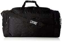 Carica l&#39;immagine nel visualizzatore di Gallery, LEONE 1947 Ac909 Borsone Sportivo Nero