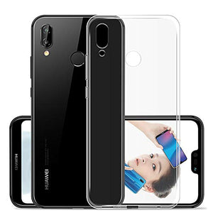 NEW'C Cover per Huawei P20 Lite, Custodia Gel Trasparente Morbida Silicone...