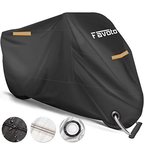 Favoto Telo Coprimoto Resistente a Acqua, Polvere, Pioggia, Vento, 245CM