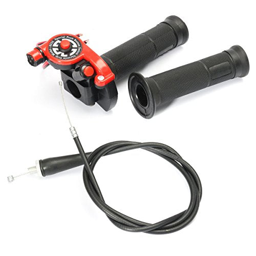 Alamor Acceleratore A Scatto Rapido Con Cavo Rosso 125Cc 140Cc 150Cc Pit Bike - Ilgrandebazar