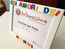 Carica l&#39;immagine nel visualizzatore di Gallery, Cornici per foto in legno con la scritta Gli Amori dei Nonni, da appoggiare... - Ilgrandebazar
