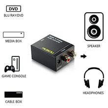 Carica l'immagine nel visualizzatore di Gallery, Musou Audio DAC Convertitore Digitale Analogico, Ottico o Coassiale Toslink...
