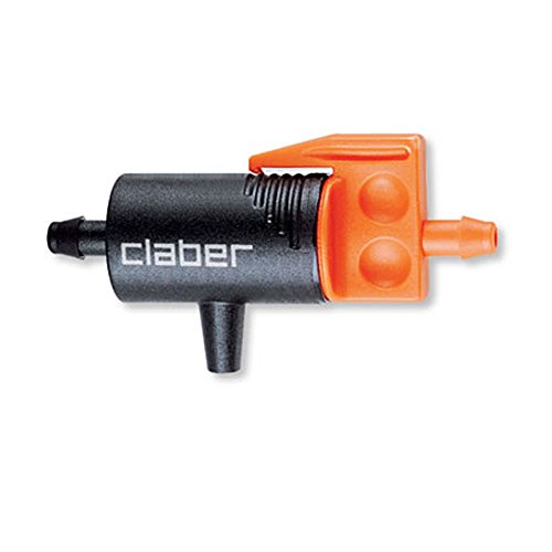 Claber 91217 Irrigatore Goccia in Linea, Nero