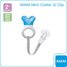 Carica l'immagine nel visualizzatore di Gallery, MAM 814211 - Mini Cooler &amp; Clip, Dentaruolo rinfrescante e clip, bambino