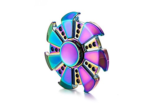 YGJ Hand Spinner Fidget EDC ADHD Focus Toy (Rainbow-UFO) - Ilgrandebazar