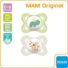 Carica l&#39;immagine nel visualizzatore di Gallery, MAM 665424, Set di succhietti in silicone, 2 pz, Beige (beige), (beige) - Ilgrandebazar