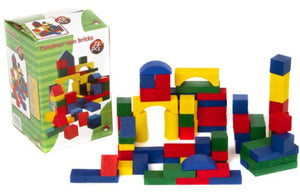 75 Pezzi In Legno Costruzione Set - Ilgrandebazar