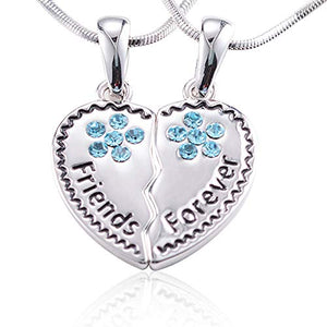 Cheerslife - Set di Collana dell'amicizia con Ciondolo a Forma Stile E. - Ilgrandebazar