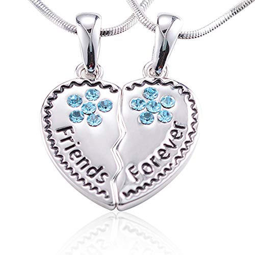 Cheerslife - Set di Collana dell'amicizia con Ciondolo a Forma Stile E. - Ilgrandebazar