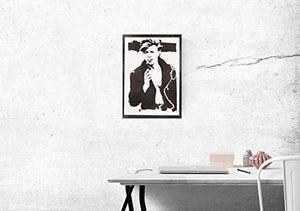 Poster David Bowie Handmade Graffiti Street Art - Artwork
