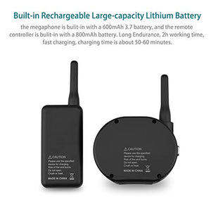 iEago RC Megafono Drone Altoparlante Wireless, Ricambi Megaphone