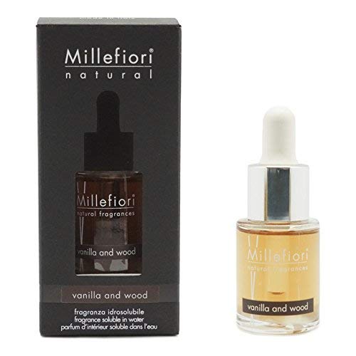 Fragranza idrosolubile Millefiori collezione Natural Vanilla & Wood 15ml da... - Ilgrandebazar