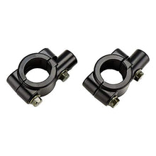 Carica l&#39;immagine nel visualizzatore di Gallery, 10mm Supporti Specchietto Moto 22mm Adattatori Manubrio Universali in Senso... - Ilgrandebazar