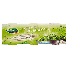 Carica l'immagine nel visualizzatore di Gallery, Valfrutta Piselli, Piccoli, Cotti a Vapore - 3 Pezzi x 150 gr - Ilgrandebazar