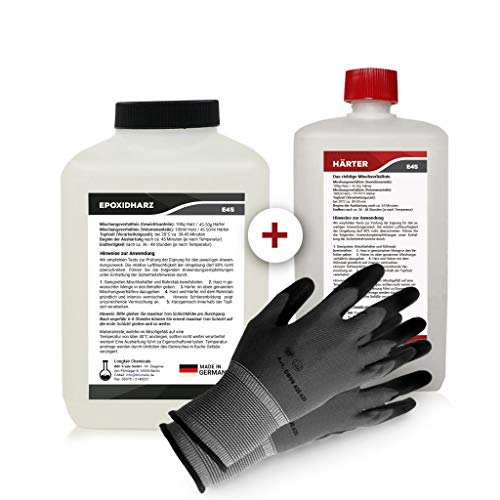 Resina Epossidica Transparente 2,25kg Bicomponente A+B | Transparente... - Ilgrandebazar