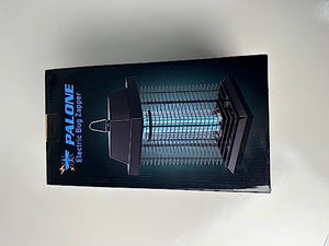 PALONE Lampada Antizanzare Elettrica, 20W 4500V UV Lampada Repellente Zanzare, Impermeabile IPX4 Trappola Zanzare Elettrico Per Campeggio, Giardino, Interni ed Esterni, Silenzioso e Sicuro
