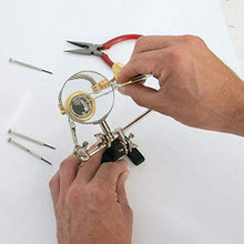 Carica l&#39;immagine nel visualizzatore di Gallery, Silverline 633830 Terza mano con lente d&#39;ingrandimento