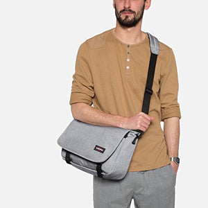 Eastpak JR, Borsa A Tracolla Unisex, Grigio 33 cm, (Sunday Grey)