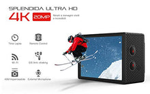 Carica l&#39;immagine nel visualizzatore di Gallery, COOAU Action Cam HD 4K 20MP WiFi Con Microfono Esterno