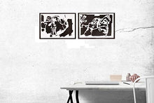 Carica l&#39;immagine nel visualizzatore di Gallery, Poster Axel Kingdom Hearts Handmade Graffiti Sreet Art - Artwork