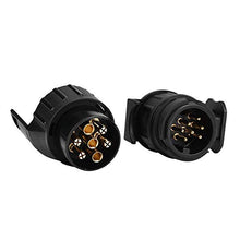 Carica l&#39;immagine nel visualizzatore di Gallery, Tester per rimorchio, 12 V Presa / 13 Pin cavo di cablaggio Presa... - Ilgrandebazar