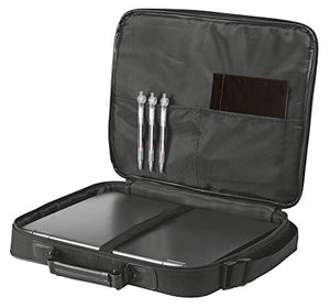 Trust Atlanta Borsa per Portatile, Fino a 17.3 Pollici, Nero 17"