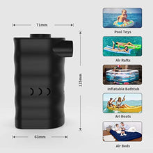 Carica l&#39;immagine nel visualizzatore di Gallery, morpilot Pompa d&#39;Aria Elettrica Senza Fili,12V DC/USB Ricarica,...