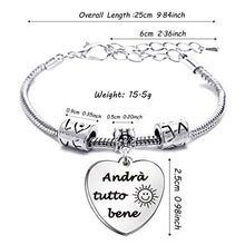 Carica l&#39;immagine nel visualizzatore di Gallery, lauhonmin Bracciale Regali di Ispirazione Braccialetti con ciondoli di... - Ilgrandebazar