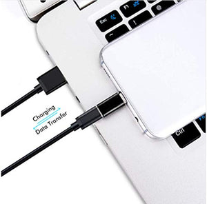 USB-C a USB 3.0 adattatore [6-pack],FDG tipo C (maschio) a USB-C-Black