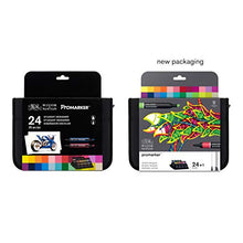 Carica l&#39;immagine nel visualizzatore di Gallery, Winsor &amp; Newton Promarker Student Set - Astuccio Con 24 Sets, Design - Ilgrandebazar