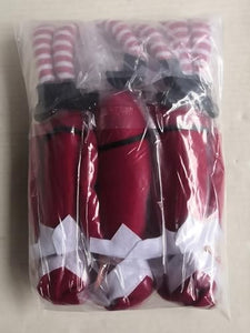 NCKIHRKK Elfo di Natale, 3 Pezzi Elfi Dagli Occhi Blu Elfo Natale Pupazzo, 35 cm Corpo Morbido e Viso in Vinile Elfo Dispettoso di Natale, con Cappello, Peluche Elfo Rosso