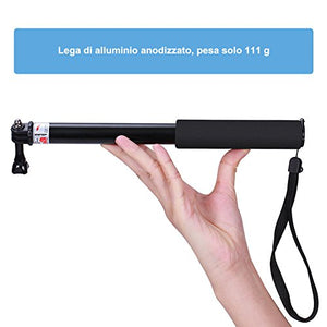 GHB Bastone Selfie per Gopro Asta Stick Telescopico Palo di...