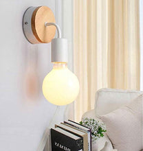 Carica l&#39;immagine nel visualizzatore di Gallery, JINYU Retro industriale rustico lampada da parete in metallo 2 Pacchi, Bianco - Ilgrandebazar