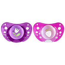 Carica l&#39;immagine nel visualizzatore di Gallery, Chicco 00075035110000 Physio Air in Silicone, Ciuccio per Bimba, Rosa/Neutro - Ilgrandebazar