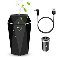 Carica l&#39;immagine nel visualizzatore di Gallery, Rovtop Mini USB Diffusore Auto Umidificatore ultrasonico di Nero