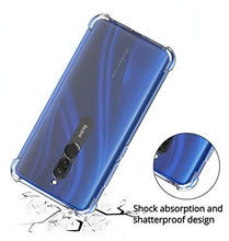 Carica l&#39;immagine nel visualizzatore di Gallery, QHOHQ Cover per Xiaomi Redmi 8, Custodia Trasparente Gel Silicone
