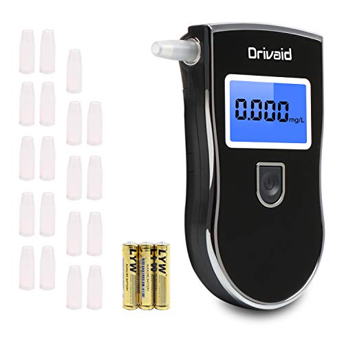 Drivaid Etilometro Portatile Digitale, Alcool Test Professionale