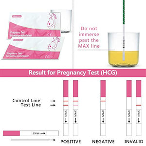 20 Test di gravidanza, Gravidanza Ultrasensibili 10 MIU/ML 99,5% 20tests