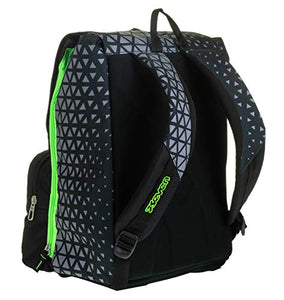 Zaino Estensibile Big Seven Winged, 28 Lt, Nero, Sdoppiabile, Scuola & Tempo...