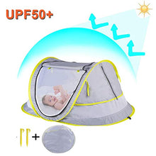 Carica l&#39;immagine nel visualizzatore di Gallery, StillCool Lettino da Viaggio per Neonati portatile Tenda sole pop up...