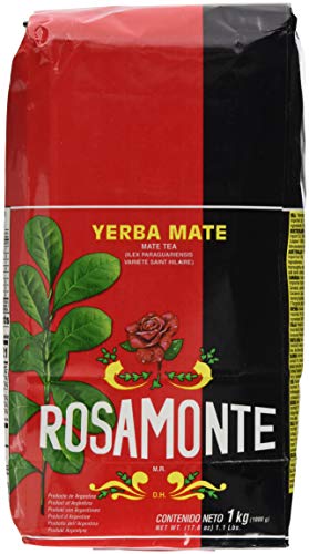 YERBA MATE ROSAMONTE 2.2lb 1 kilo by Rosamonte (1x1Kg) - Ilgrandebazar