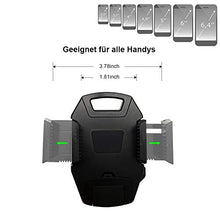 Carica l'immagine nel visualizzatore di Gallery, OYEFLY Supporto Auto Smartphone con Cruscotto Regolabile e 360 Nero